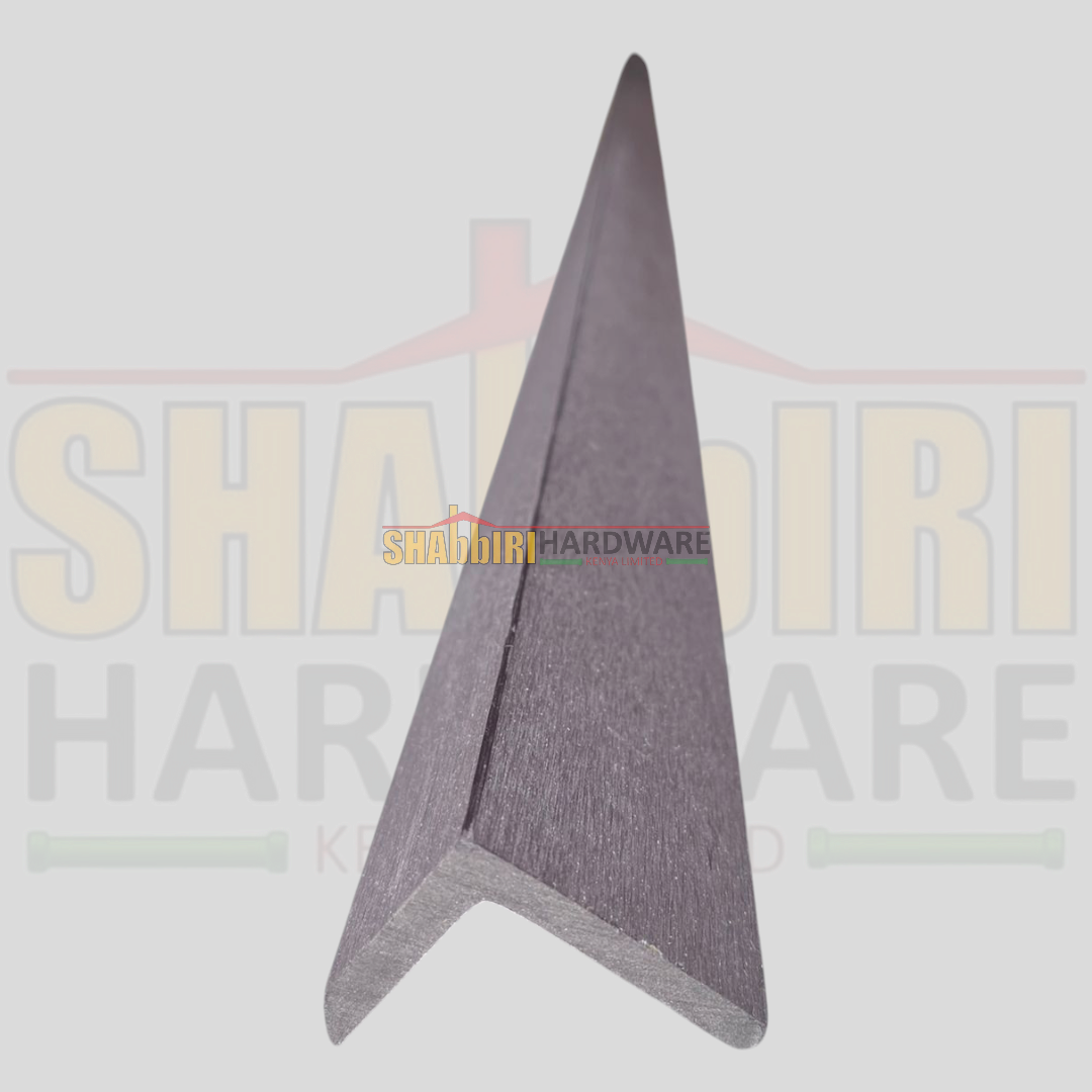 WPC DECKING L ANGLE TRIM - BROWN