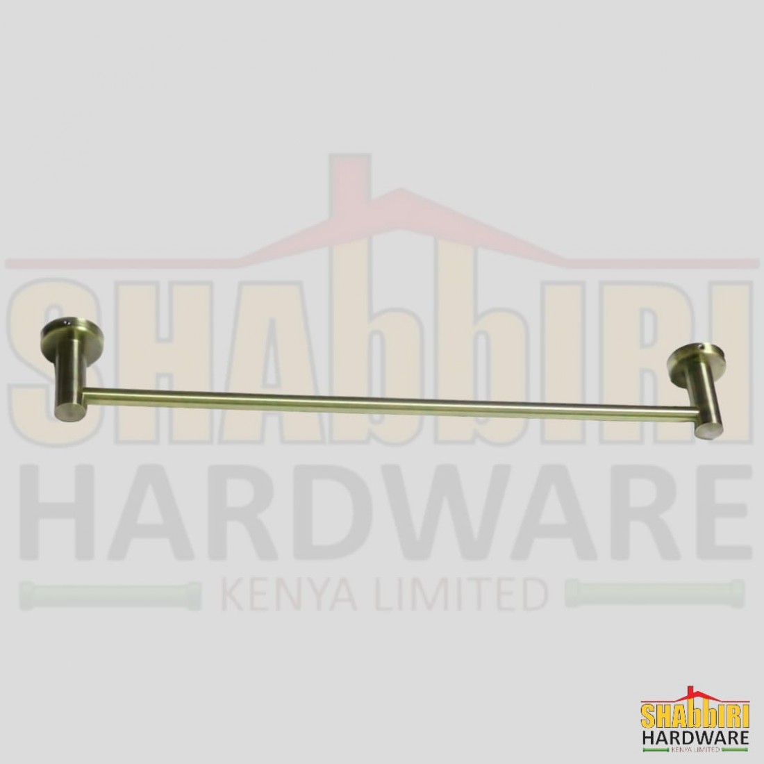 SINGLE TOWEL BAR 60CM - ANTIQUE BRASS