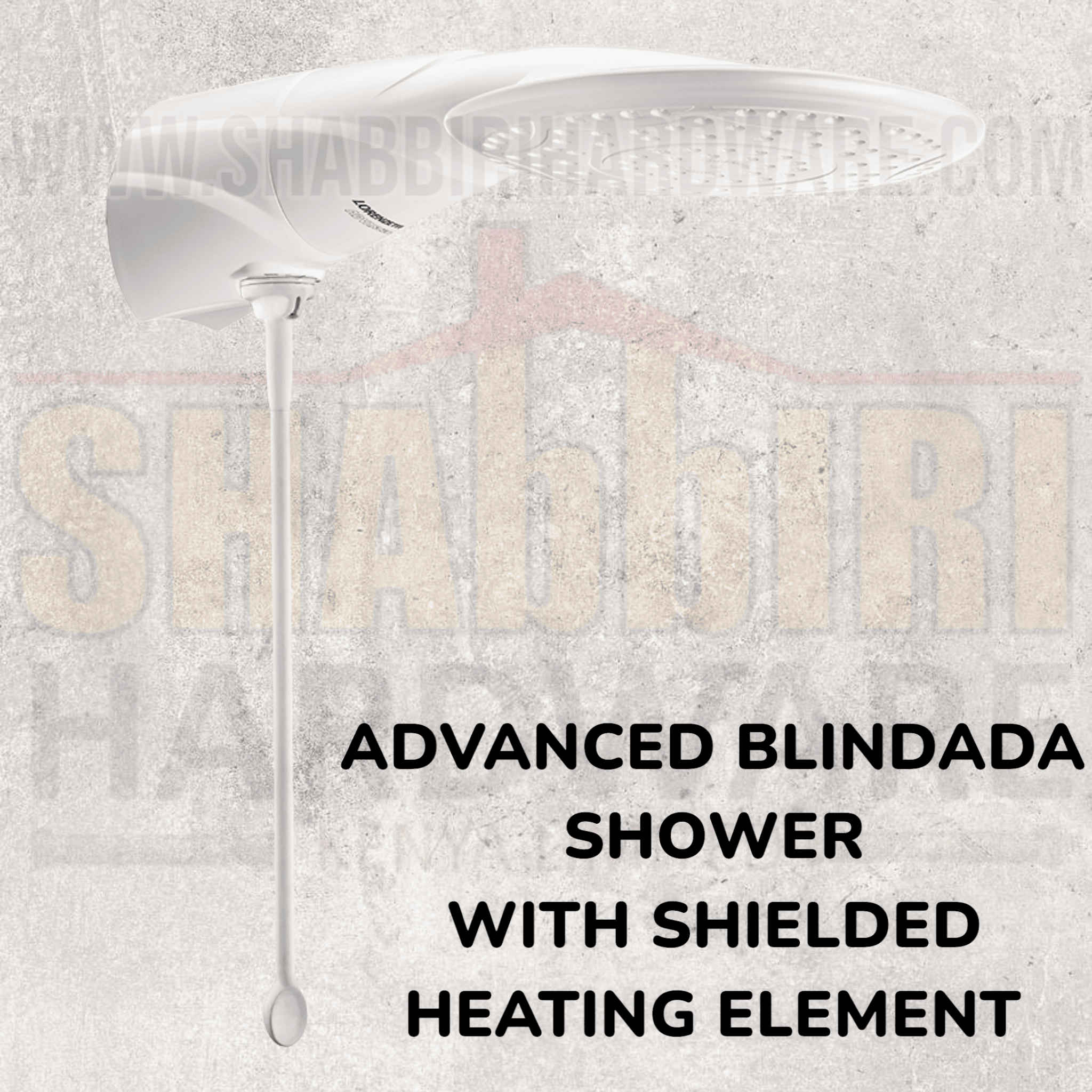 INSTANT SHOWER LORENZETTI - ADVANCED BLINDADA SHOWER (NEW)