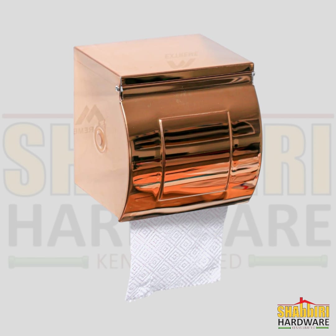 BOX TISSUE HOLDER WITH FLAT BASE