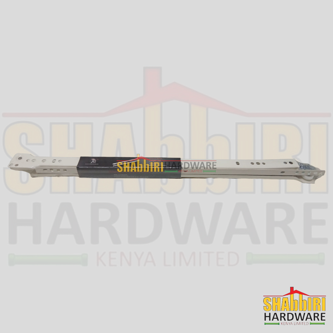 DRAWER SLIDER/RAIL WHITE  14"