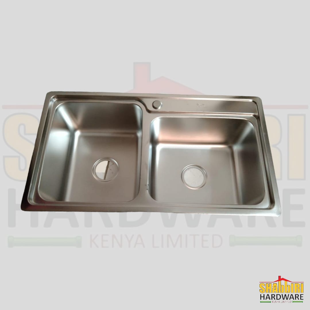 KITCHEN SINK DOUBLE BOWL - DESIGN 2