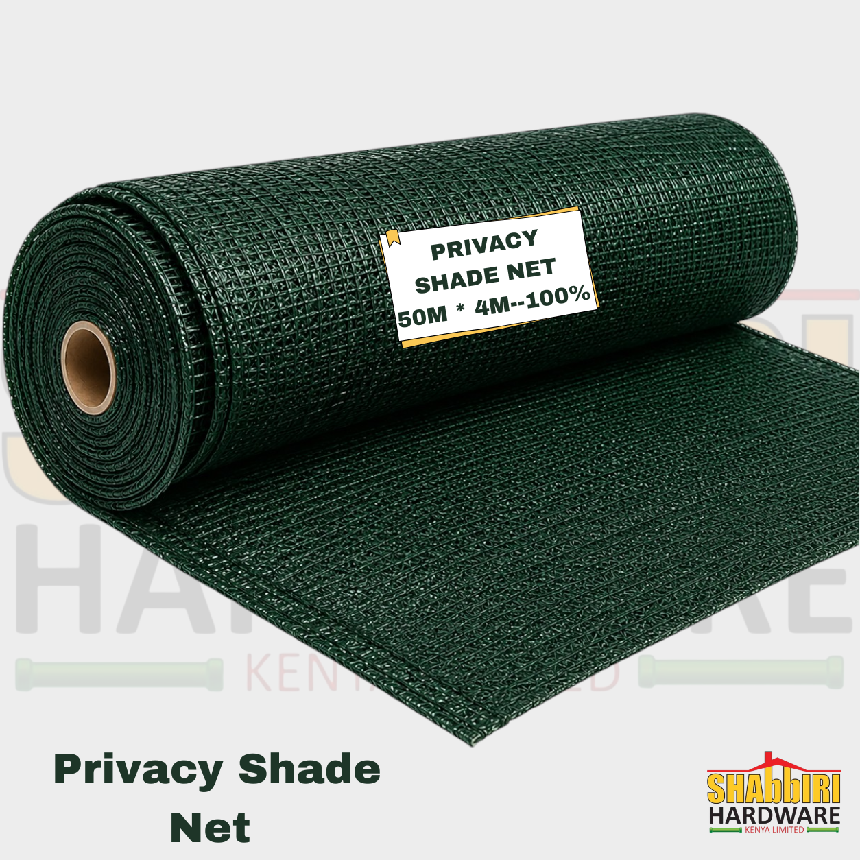 Privacy Shade Net 100% 50m × 4m | Non-Waterproof Privacy Screen Net Kenya
