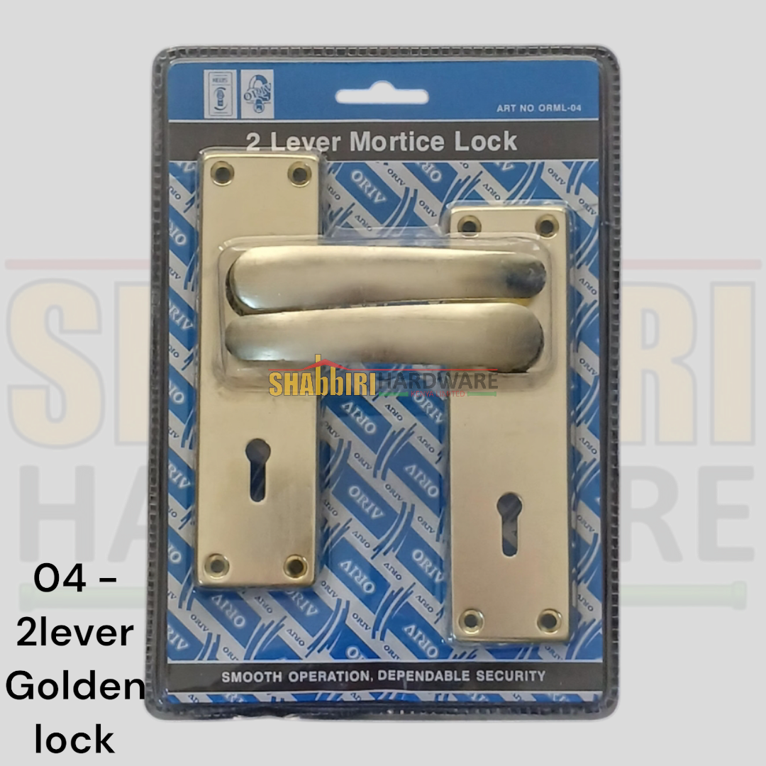 04 ORIV 2L Mortice Lock – Brass Handle | Best Price in Kenya | Shabbiri Hardware