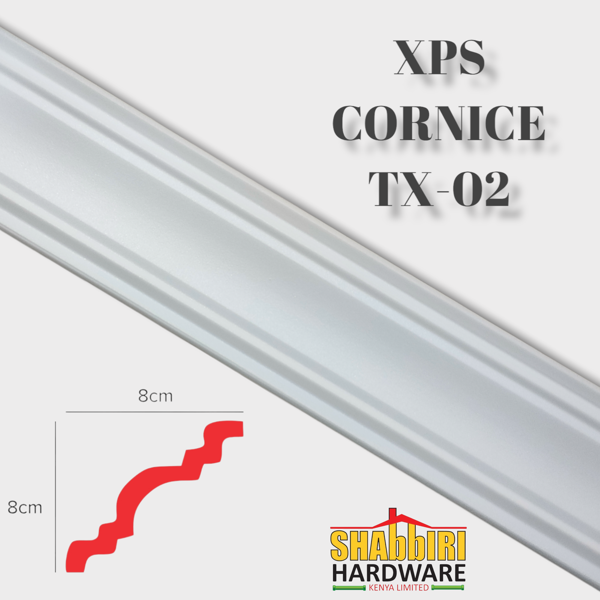 XPS CORNICES STD TX-02